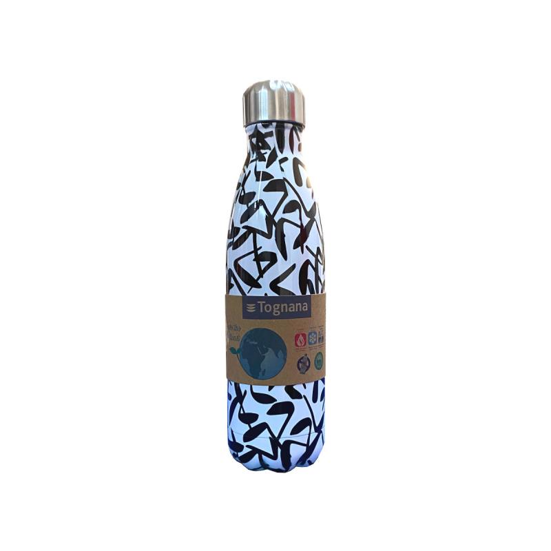 Borraccia Thermos Vintage – Métal Et Cuir – Design Rétro