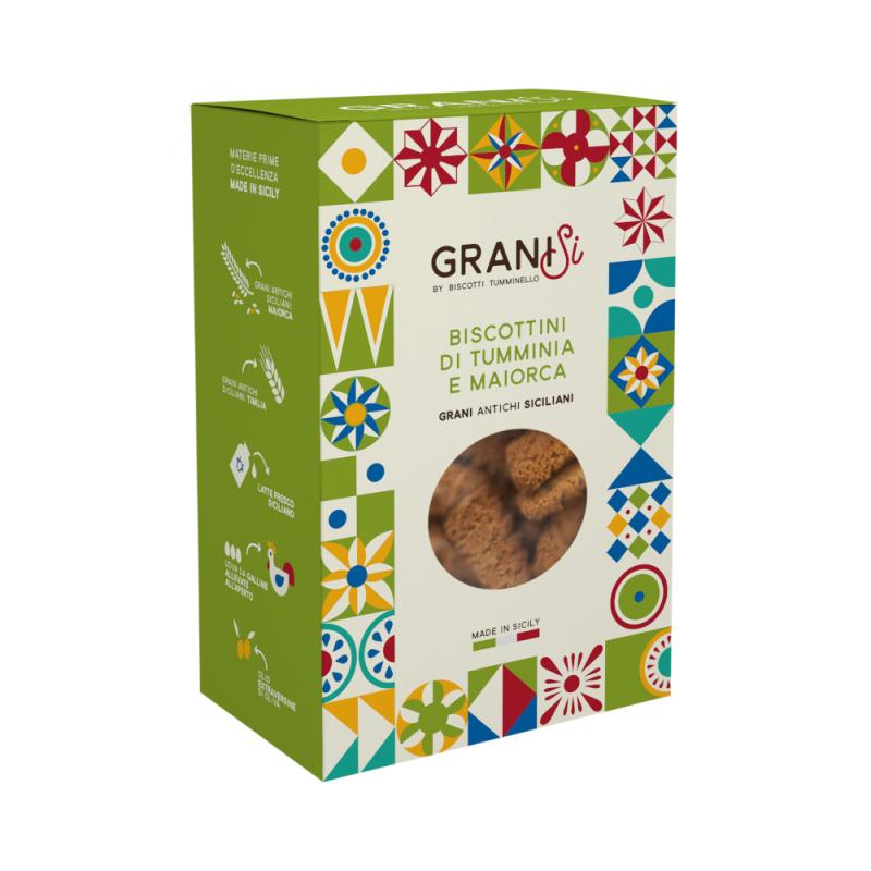 Scatola Di Dolci Siciliani Tumminello - Praline, Ricci, Cantucci In Latta Regalo, 520g